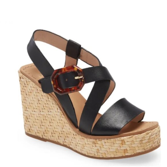 LOUISE ET CIE Palina Platform Wedge Sandal sz 10 - Picture 1 of 13